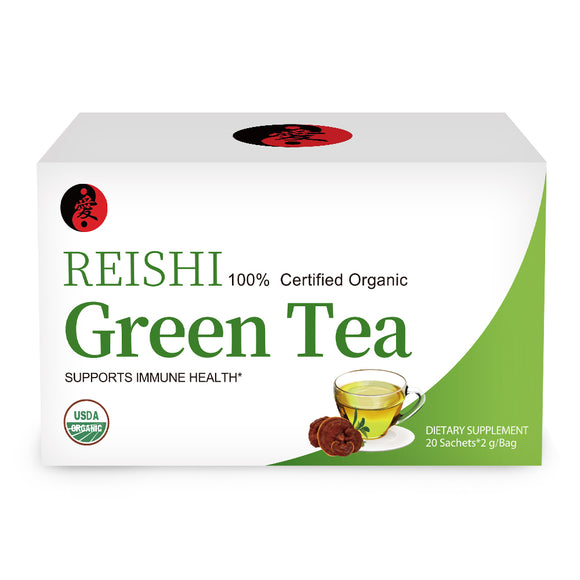 Organic Reishi Green Tea